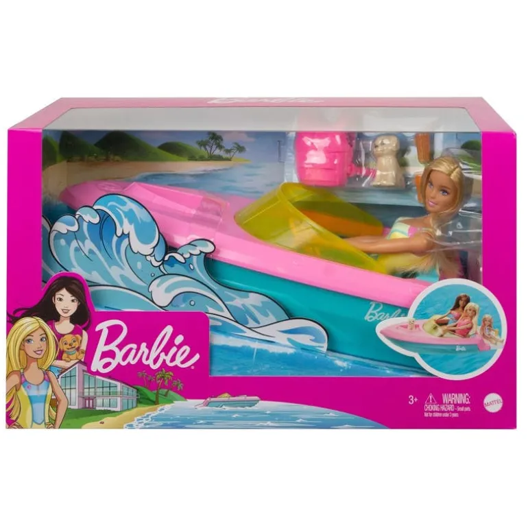 Barbie Fashion Doll & Beauty Vehículo Lancha