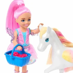 Barbie Chelsea Set de Juegos A Touch of Magic con Bebé Pegaso
