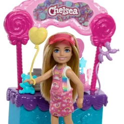 Barbie Chelsea Set de Juegos Estación de Dulces