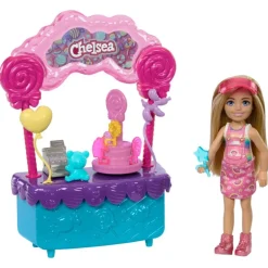 Barbie Chelsea Set de Juegos Estación de Dulces