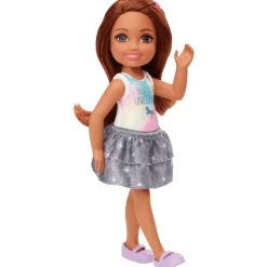 Barbie Club Chelsea Muñeca de playa, Con Playera de Unicornio