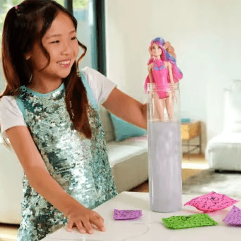 Barbie Color Reveal Muñeca Moda Disco Sorpresa JCV73