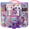 Barbie Cutie Reveal Pijamada 2 Pack Disfraz de Unicornio y Pandacornio