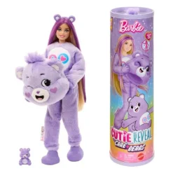 Barbie Cuttie Reveal Disfraz de Ositos Cariñositos Morado