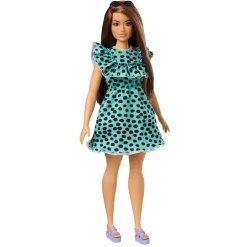 Barbie Diversidad Fashion Doll & Beauty Long Hair Vestido Moteado