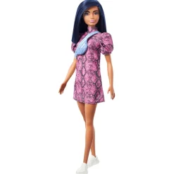 Barbie Diversidad Fashion Doll & Beauty Vestido Animal Print con Cangurera