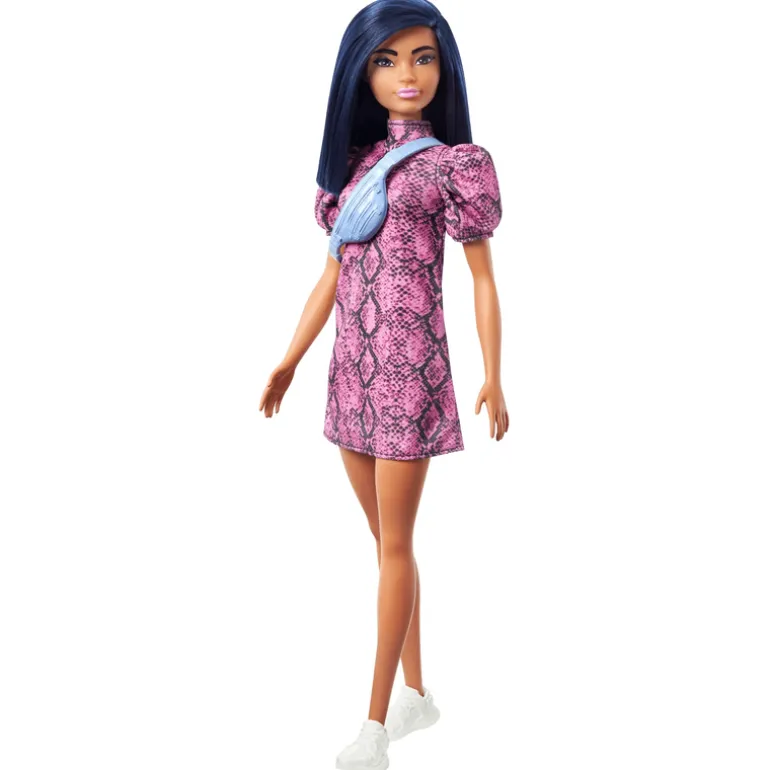 Barbie Diversidad Fashion Doll & Beauty Vestido Animal Print con Cangurera