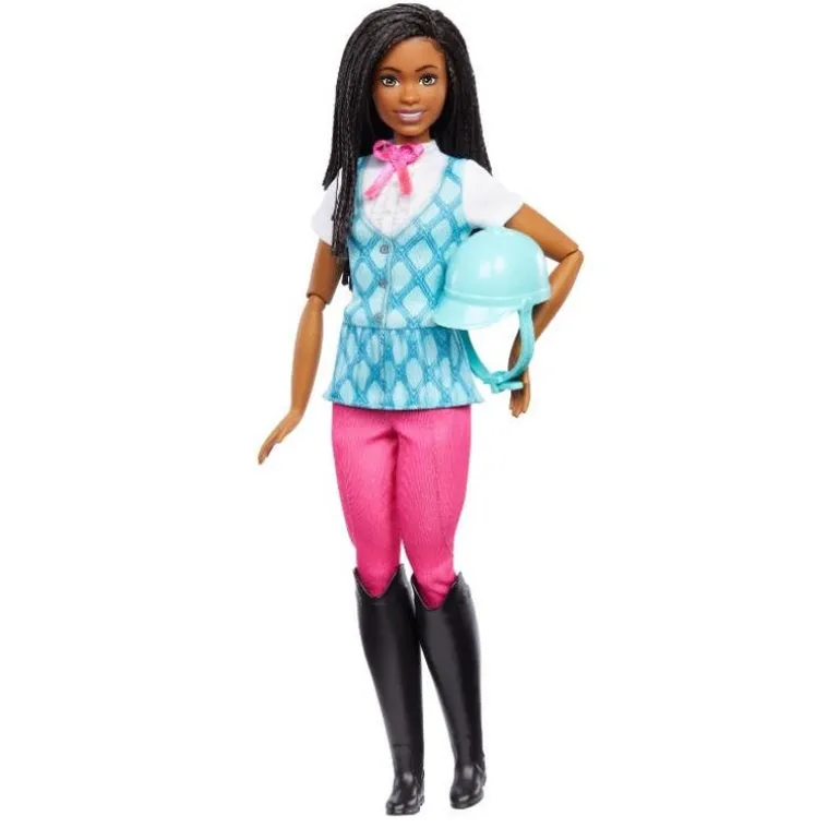 Barbie Diversidad Muñeca Brooklyn con Outfit de Equitación