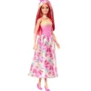 Barbie Doncellas Vestido Rosa con Mariposas