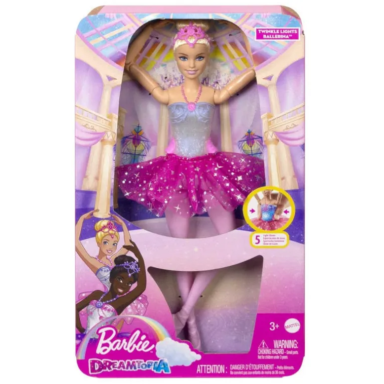 Barbie Dreamtopia Bailarina con Luces Brillantes