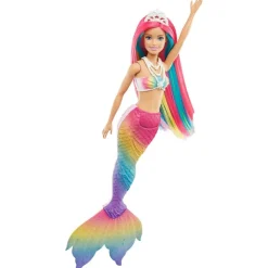 Barbie Dreamtopia Sirena Cambio de Color Agua GTF89