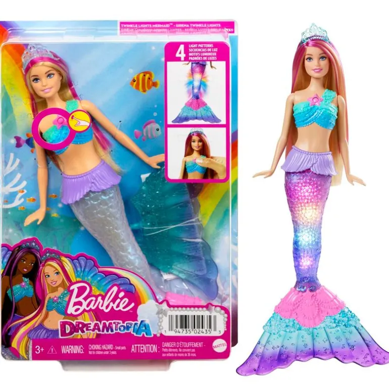 Barbie Dreamtopia Sirena con Luces Brillantes