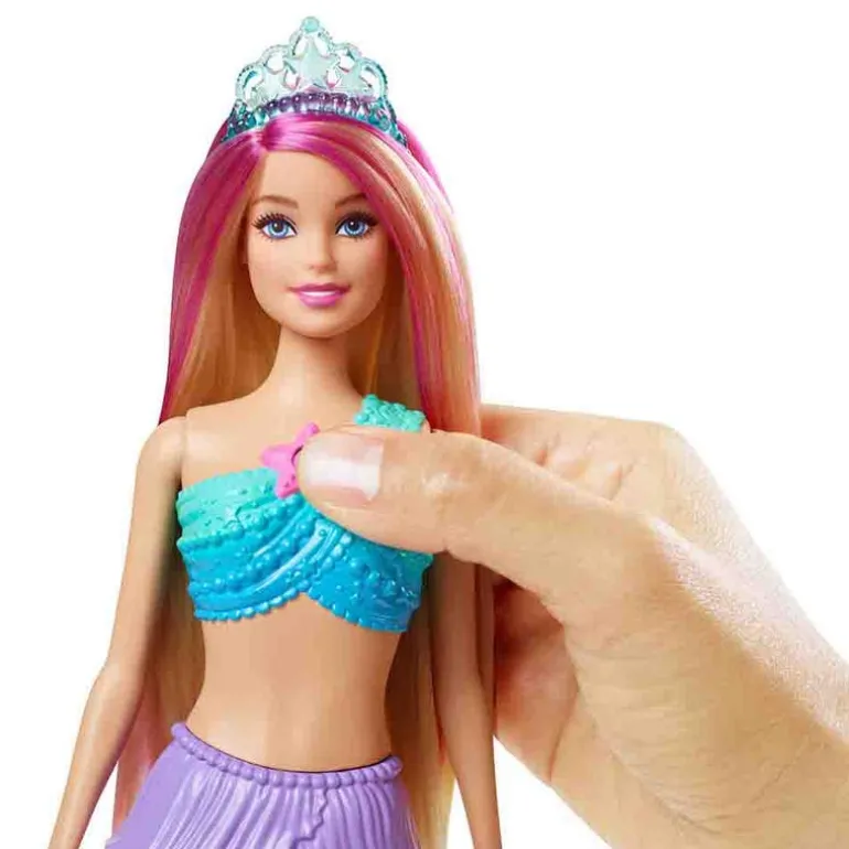 Barbie Dreamtopia Sirena con Luces Brillantes