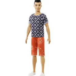 Barbie Fashion Doll & Beauty Ken Playera Tribal