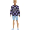 Barbie Fashion Doll & Beauty Ken Sudadera Checkers