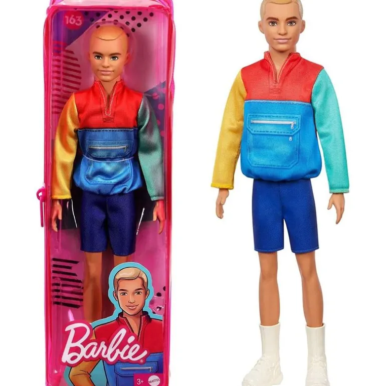 Barbie Fashion Doll & Beauty Ken Chamarra Aesthetic y Boardshorts