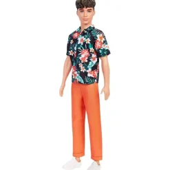 Barbie Fashion Doll & Beauty Ken Playera Floreada