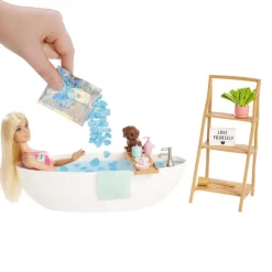 Barbie Fashion y Belleza Set de Juego de Baño de Burbujas