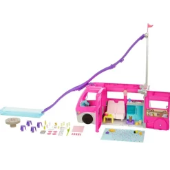 Barbie Fashionista Camper de los Sueños con Tobogan