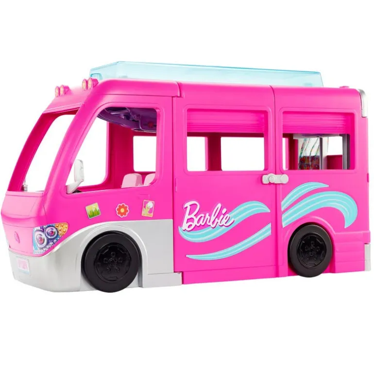 Barbie Fashionista Camper de los Sueños con Tobogan