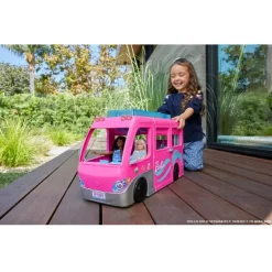 Barbie Fashionista Camper de los Sueños con Tobogan