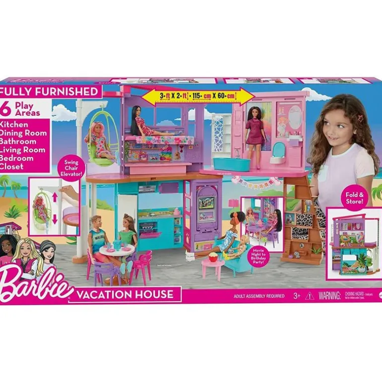 Barbie Fashionista Casa de Muñecas Malibu
