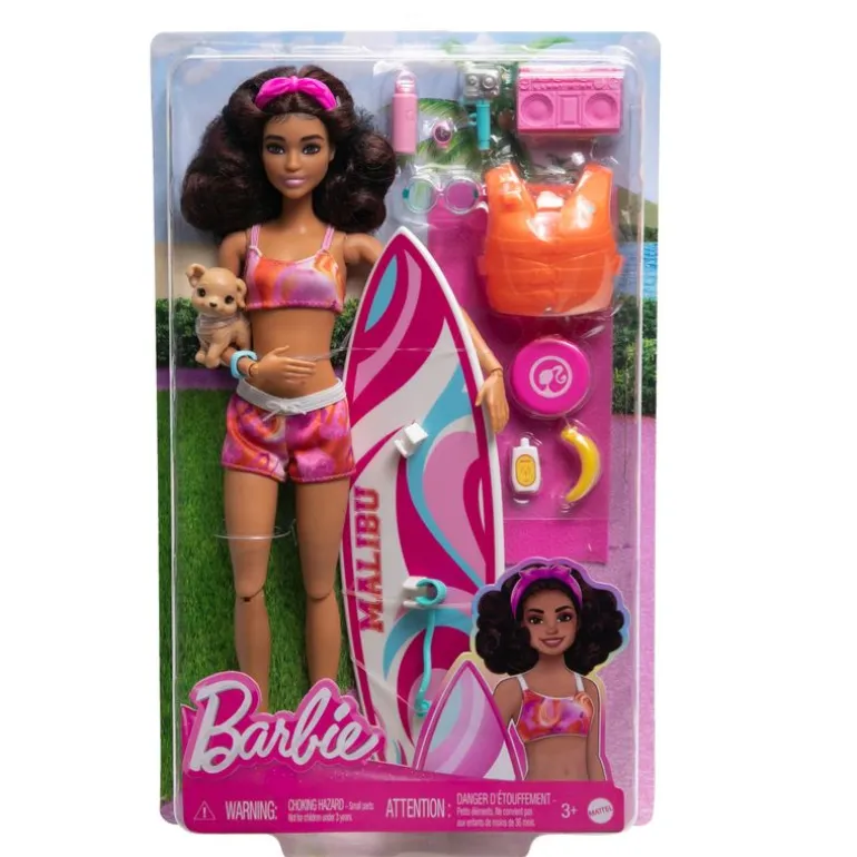 Barbie La Película Muñeca Día de Surf