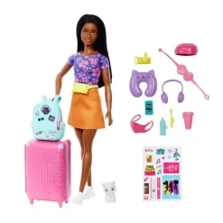 Barbie Muñeca Barbie Brooklyn Set De Viaje HGX55