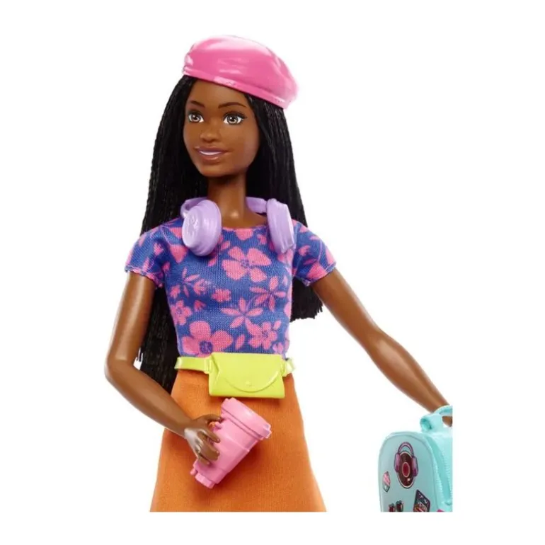 Barbie Muñeca Barbie Brooklyn Set De Viaje HGX55