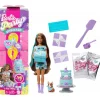 Barbie Party Unboxed Muñeca Get Ready With Me Vestido Morado JFG68-