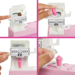 Barbie Profesiones Barista con Set de Juego de Cafetería
