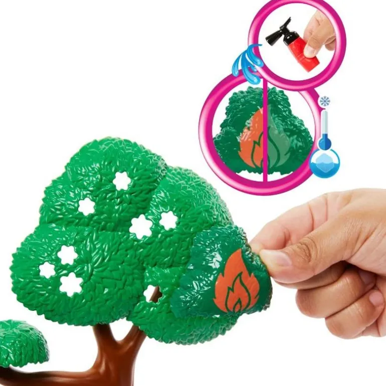 Barbie Profesiones Bombera con Set y Accesorios