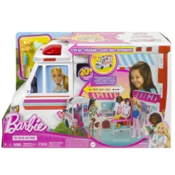 Barbie Profesiones Set Clínica de Atención Médica con Más de 20 Accesorios