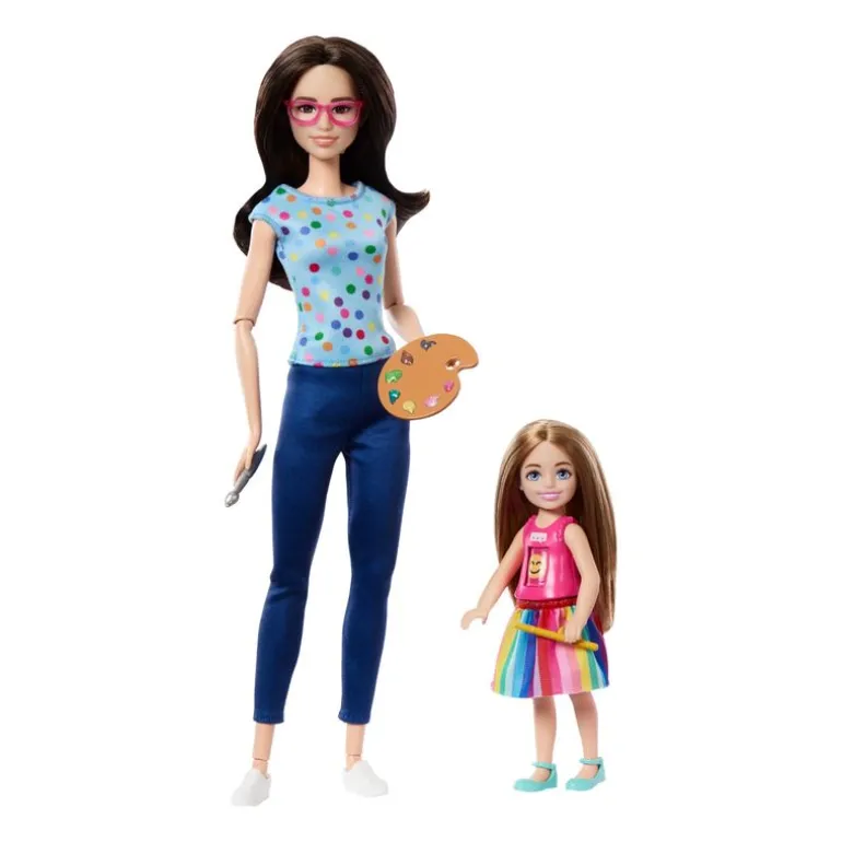 Barbie Profesiones Terapia de Arte Set con Accesorios