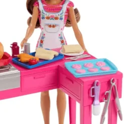 Barbie Receta de la amistad de Teresa Set Crea y Cocina JCT06
