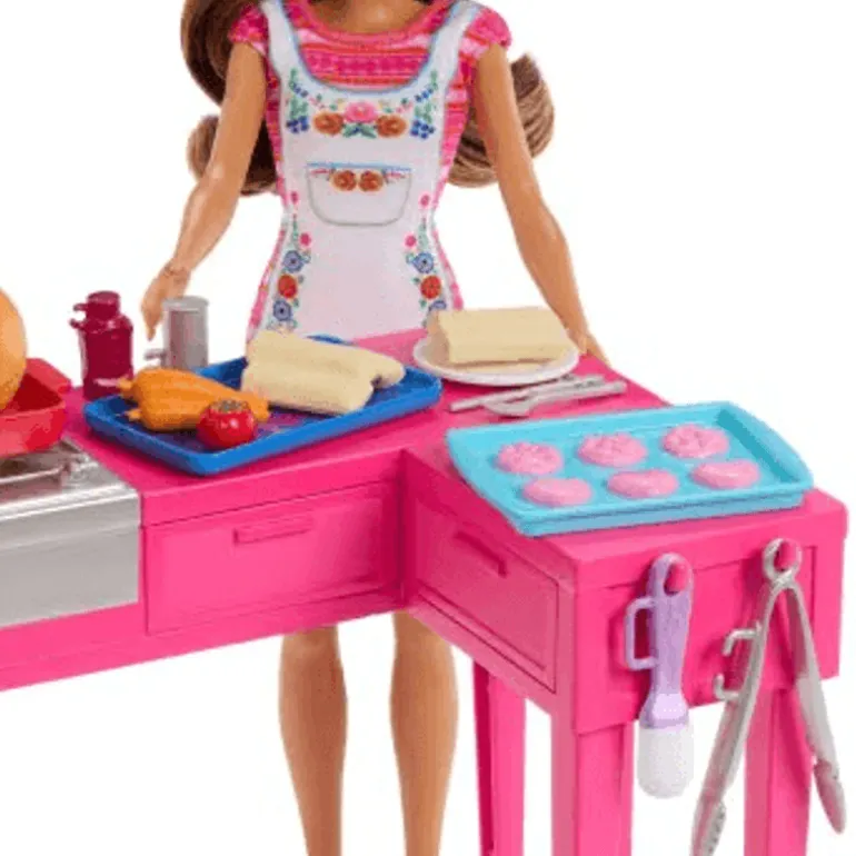 Barbie Receta de la amistad de Teresa Set Crea y Cocina JCT06