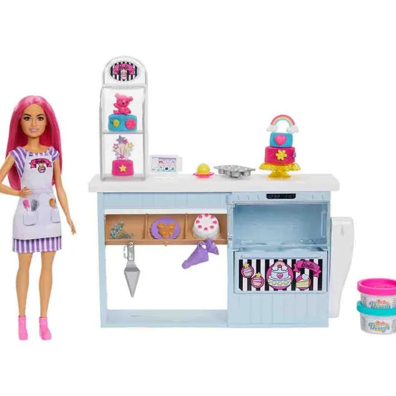 Barbie Respostera Set Reposería con más de 20 accesorios
