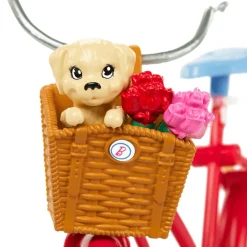 Barbie Set Bicicleta con Perrito
