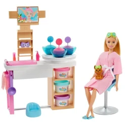 Barbie Set Día de Spa con más de 25 accesorios
