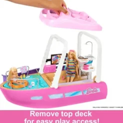 Barbie Set de Juego Yate de los Sueños HJV37