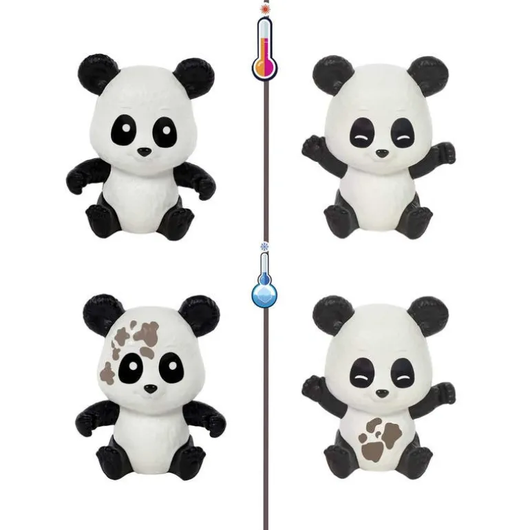 Barbie Set de Juegos Cuidadora de Pandas, Incluye 2 Pandas Bebés
