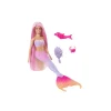Barbie Sirena Colores Mágicos Rosa