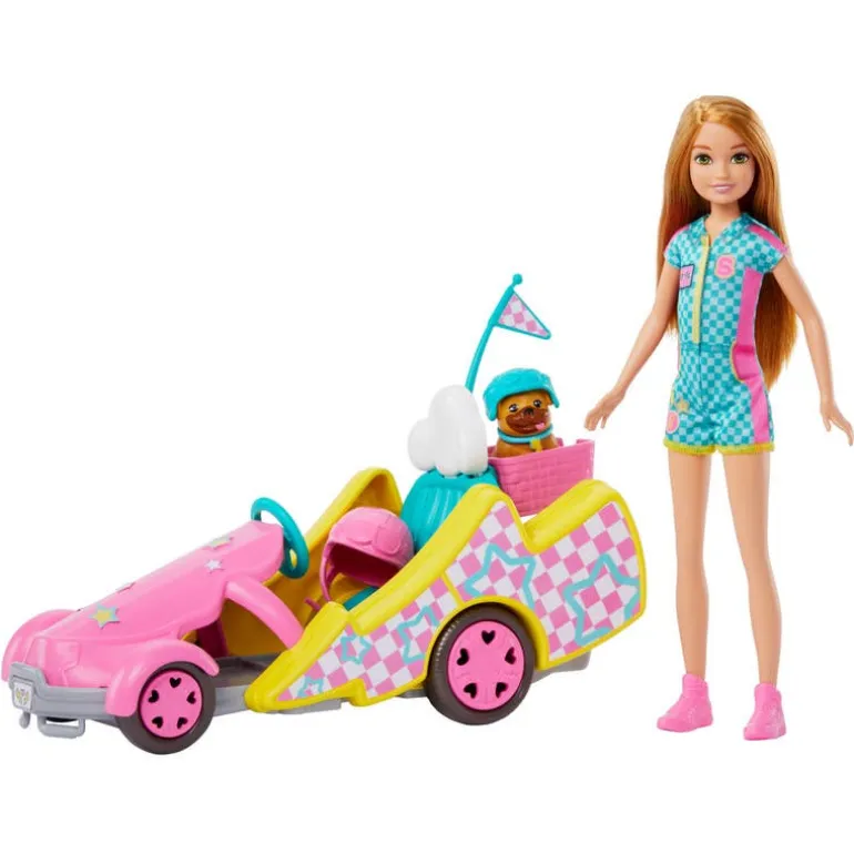 Barbie Stacie Al Rescate con Go Kart
