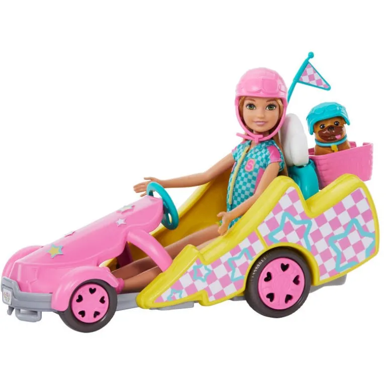 Barbie Stacie Al Rescate con Go Kart