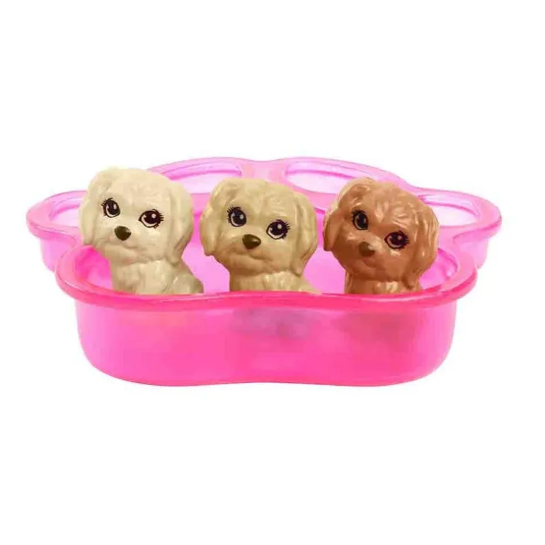 Barbie Veterinaria Mascota Labrador y Cachorritos