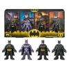 Batman 85 Aniversario Imaginext Pack de 4 Batman: Michael Keaton, George Clooney, Christian Bale y Robert Pattinson