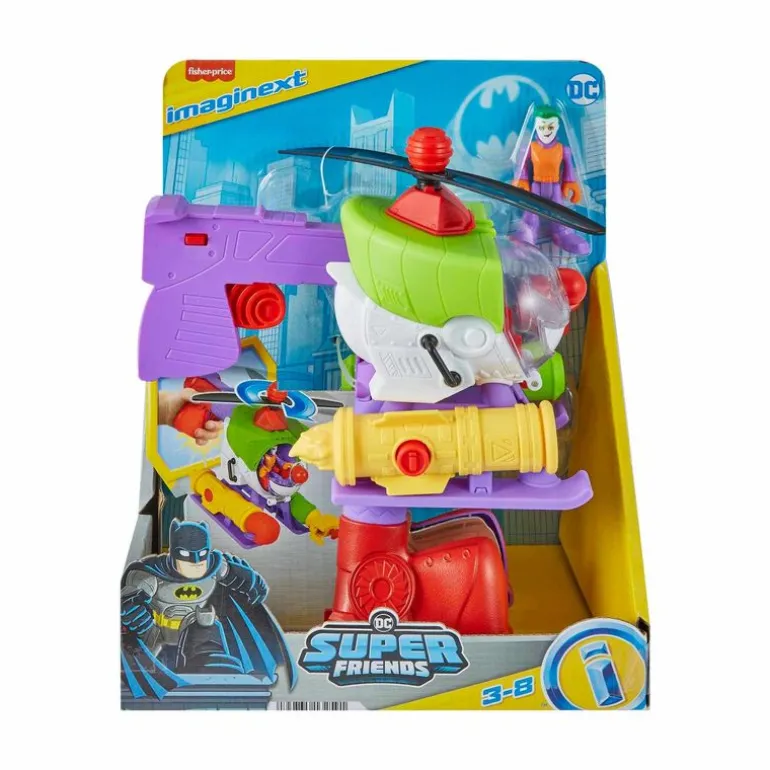 Batman Imaginext Joker Helicóptero Robocopter