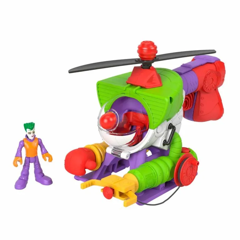 Batman Imaginext Joker Helicóptero Robocopter