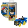 Batman Imanginext Transformer Batimovil con Figura de Acción Azul