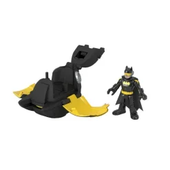 Batman Imanginext Transformer Deslizador con Figura de Acción Negro
